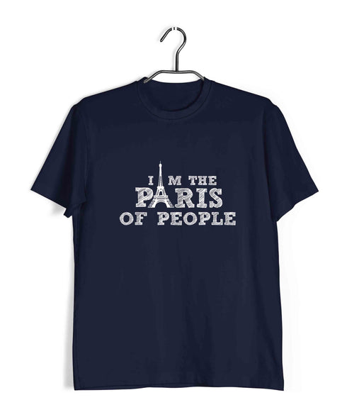 5 TV Series I am the Paris of People Custom Printed Graphic Design T-Shirt for Women